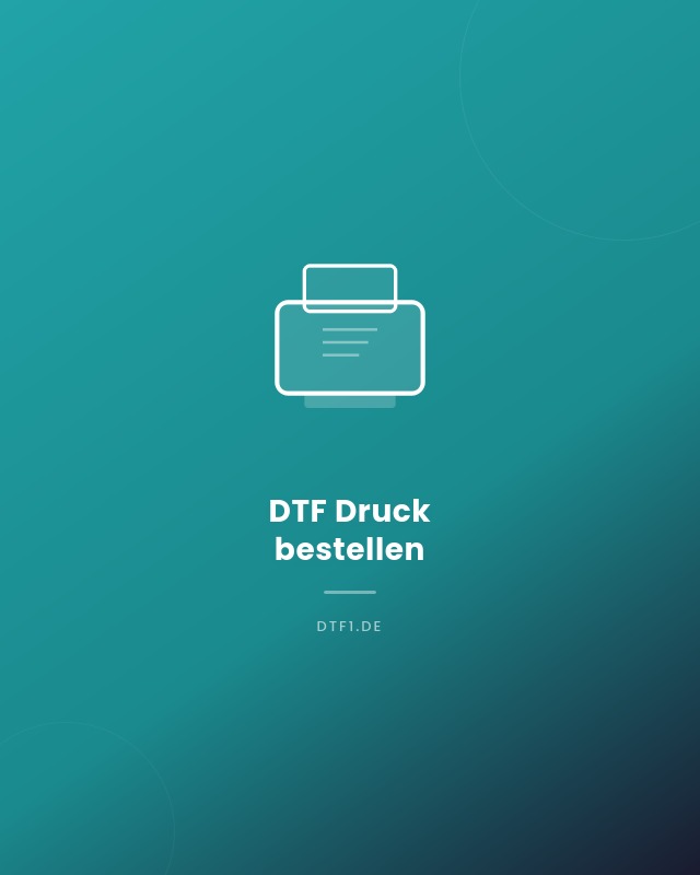 DTF Druck bestellen – ab 1 Stück