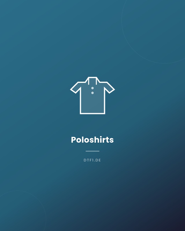 DTF Transfers auf Poloshirts