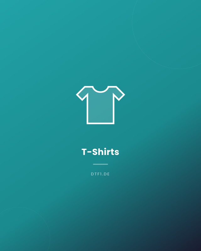 DTF Transfers auf T-Shirts