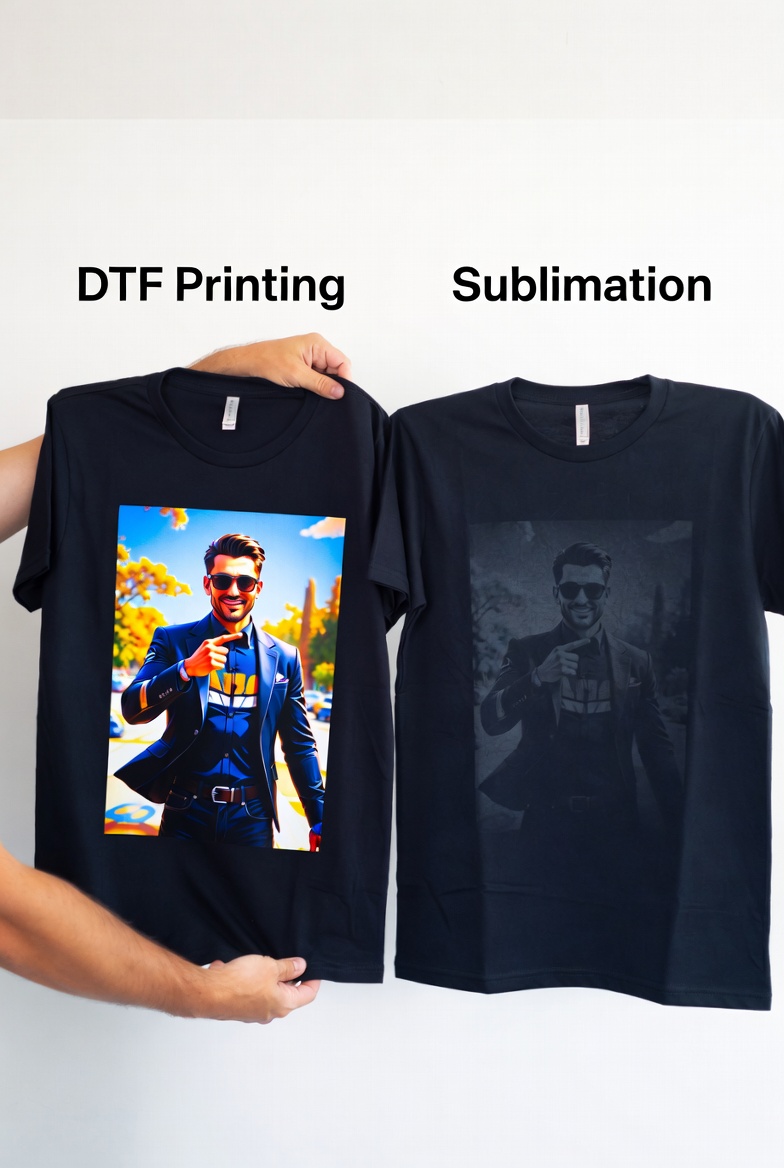 DTF-Druck vs. Siebdruck vs. Sublimation — welche Methode passt zu dir?
