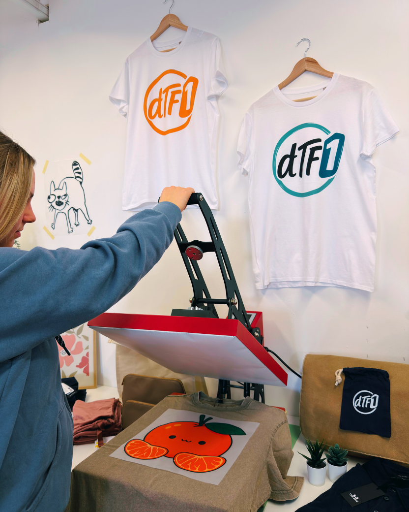 DTF-Transfer Produktion bei DTF1