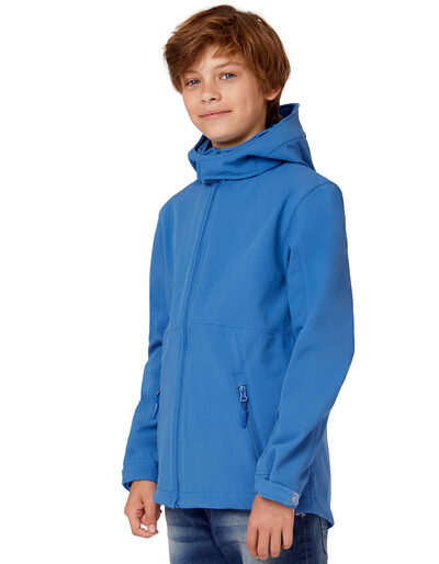 Kids´ Hooded Softshell Jacket