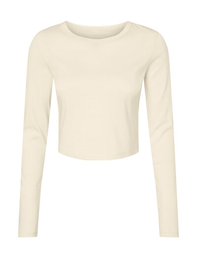 Women´s Micro Rib Long Sleeve Baby Tee