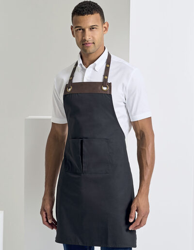 Espresso Bib Apron