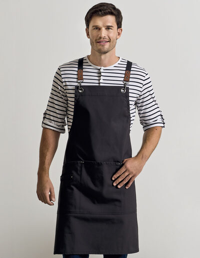Clip ‘n’ Clasp Cross-Back Bib Apron