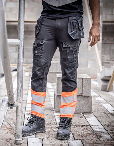 Hi-Vis X-Pro Stretch Holster Trouser (Class 1)