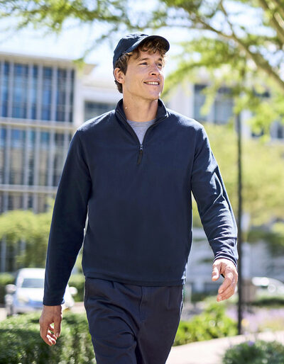 Micro Zip Neck