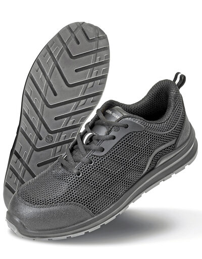 All Black Safety Trainer