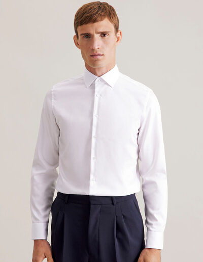Men´s Shirt Regular Fit Fine Twill Longsleeve