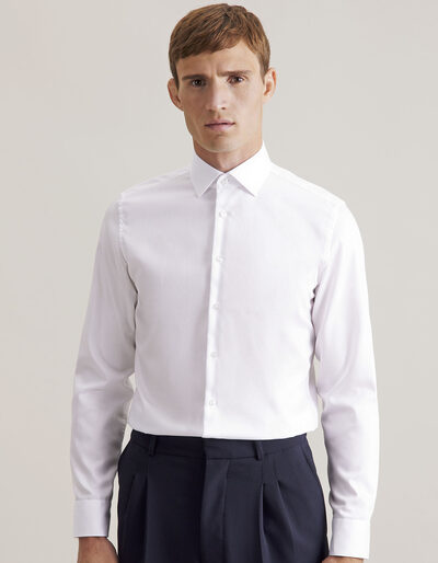 Men´s Shirt Slim Fit Fine Twill Longsleeve