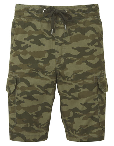 Men´s Camo Cargo Utility Shorts