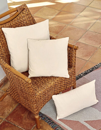 Fairtrade Cotton Canvas Cushion Cover