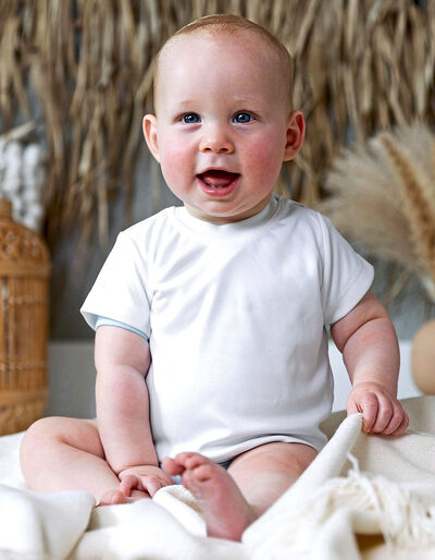 Short Sleeve Baby T-Shirt Polyester