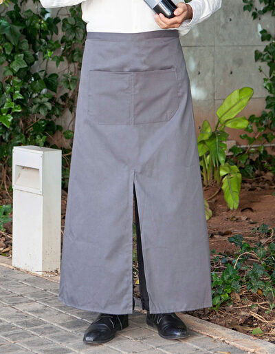 Bistro Apron With Split And Front Pocket