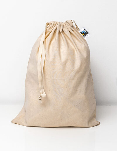 Small Fairtrade Cotton Stuff Bag