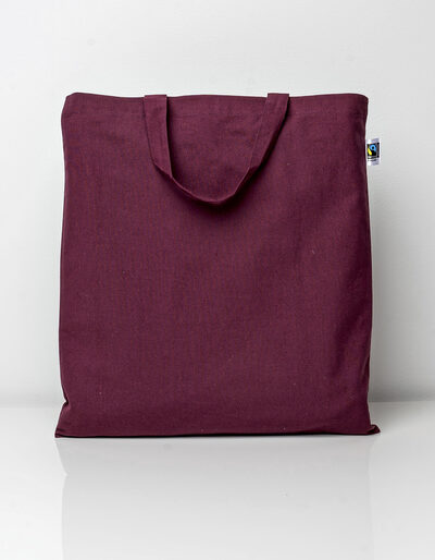 Fairtrade Cotton Bag Short Handles