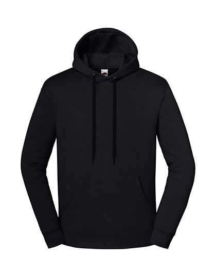 Iconic Premium Hooded Sweat – Black