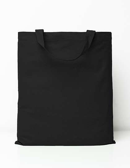 Cotton Bag Short Handles – Black